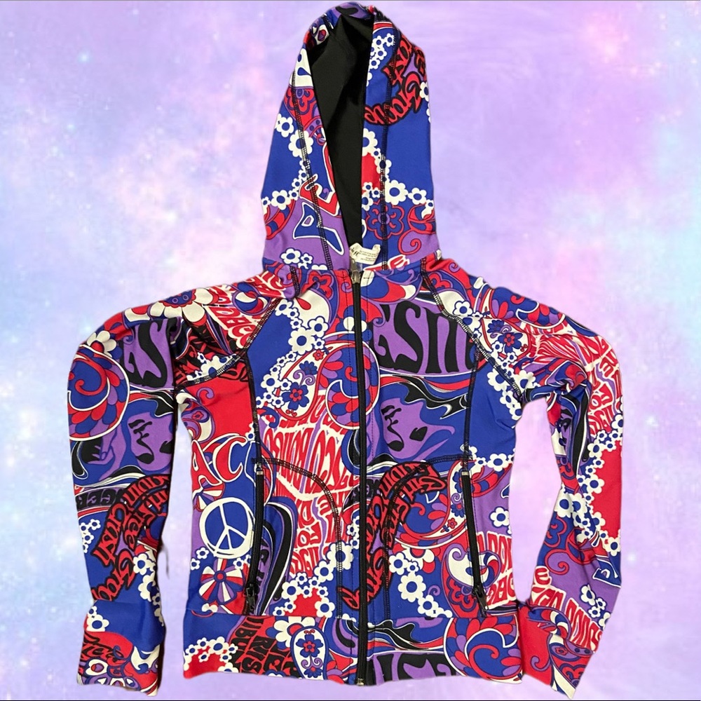 super cool groovy tattoo BBL jacket